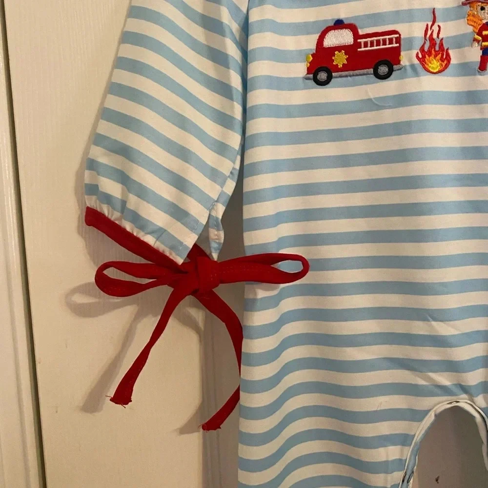 New Girl’s Fireman Romper